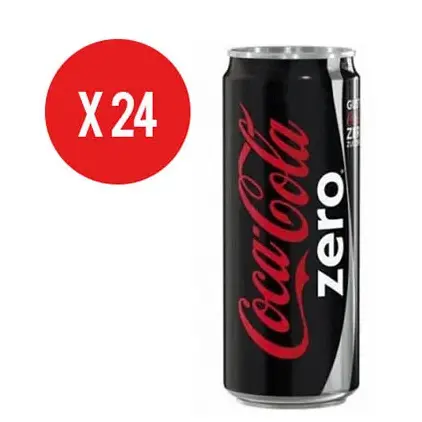Coca Zero Latina 24pz